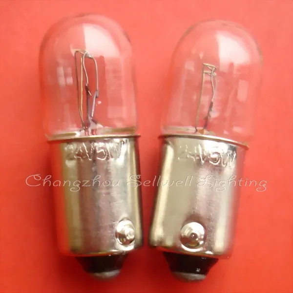 Miniature lamp 24v 5w ba9s t10x28 A210 GOOD 10pcs sellwell lighting 2025-02