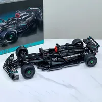 Technical IN stock NEW MOC F1 Racing Car Building Blocks Formula 1 Model Super Sport Car Assembly Vehicle Toys Gifts for Kid Boy