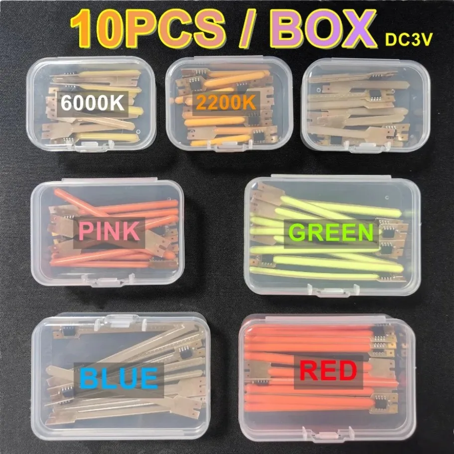 5 Modes 3V LED Meteor Shower Flowing Water Flame Filament Multicolour LED COB Diodes Parts Edison Incandescent Bulb Accessories