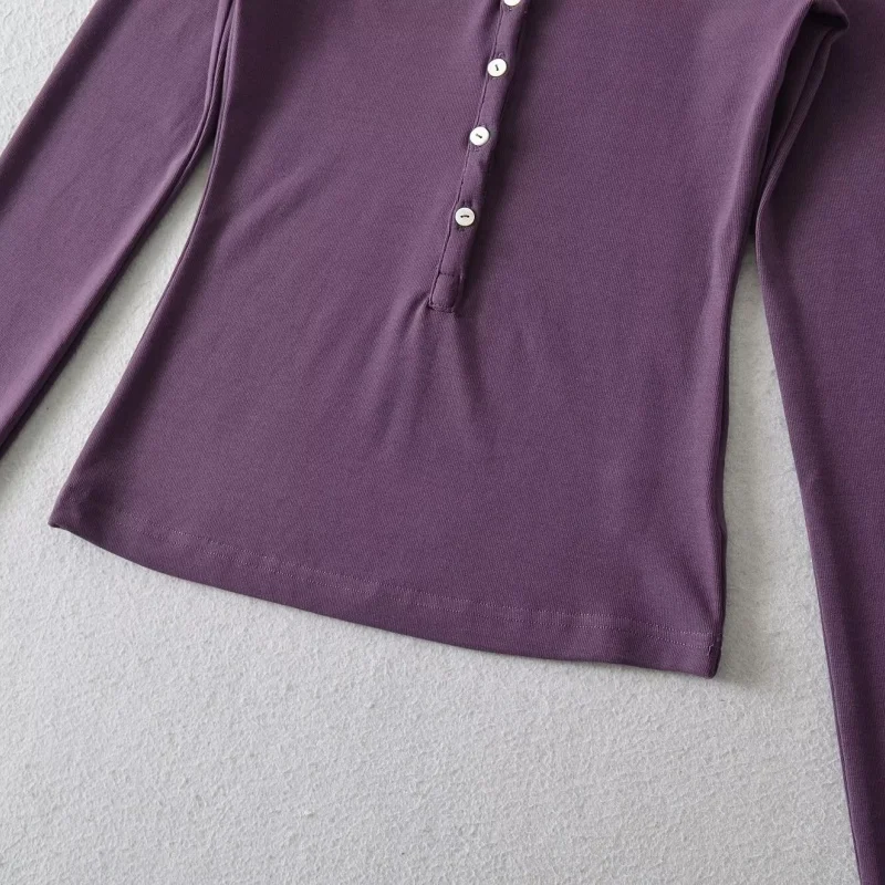 Camiseta Básica Longa Slim Fit para Uso Interno e Externo, Camada Base Versátil para Mulheres