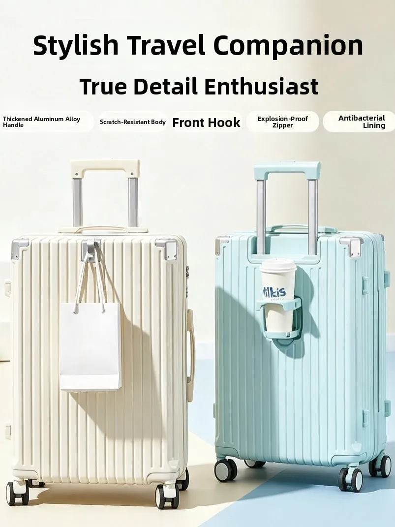 thickened-password-combination-lock-luggage-suitcase-20-inch-carry-on-checked-bag-durable-aluminum-alloy-handle-travel-bag