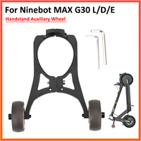 Handstand For Ninebot Max G30 G30D G30LP Electric Scooter Auxiliary Small Wheel Inverted Folding Bracket