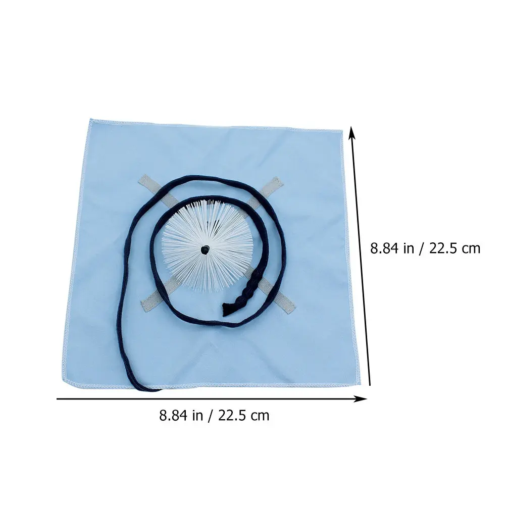 Saxophone Swab High Quality Fiber Cleaning Cloth Elastic Rope Precision Nylon Brush Head Quick Drying Tear Resistant Sax