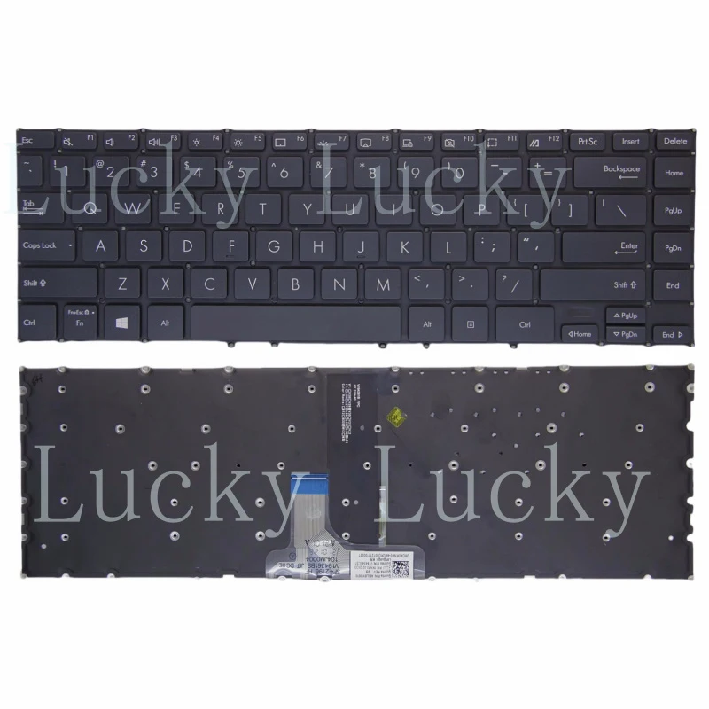 f New for ASUS UX363 UX363J UXF3000 UXF3000E P2451  UX371 BX371 US keyboard backlit