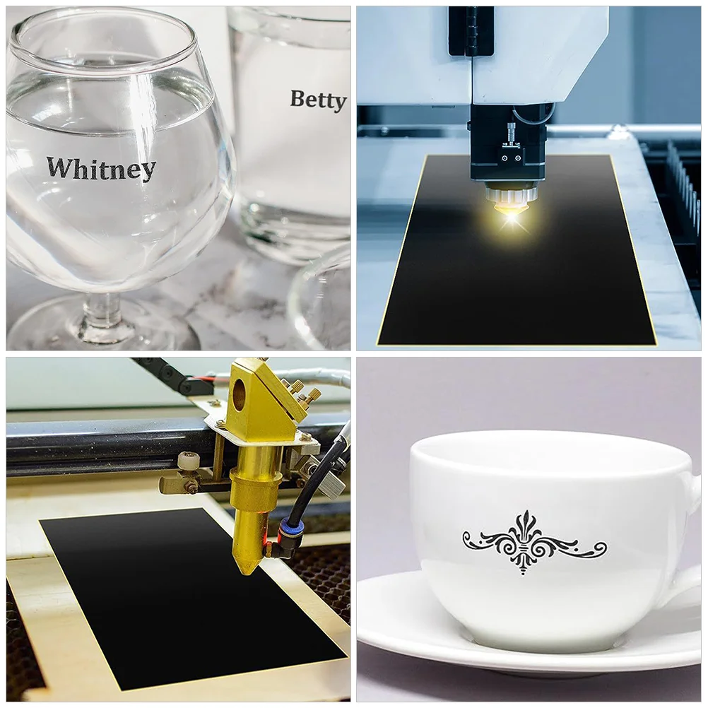 Ceramics Colored Paper Marking Machine Flower Engraving Coloring Holographic