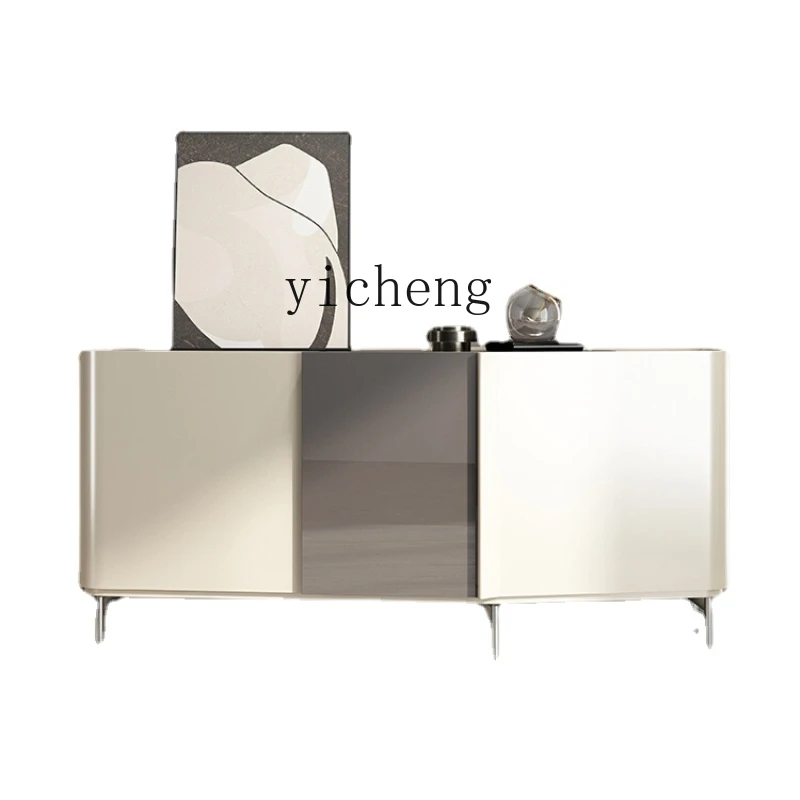 

Yy Light Luxury Modern Minimalist Sideboard Cabinet Living Room Hallway Hallway Shoe Cabinet Curio Cabinet