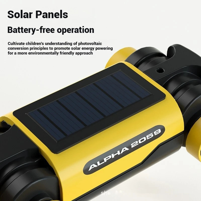 Solar Powered Robot Dog Assembly Kit Educational DIY Toy for Boys Durable Creative Birthday Gift for Children Playtime Fun