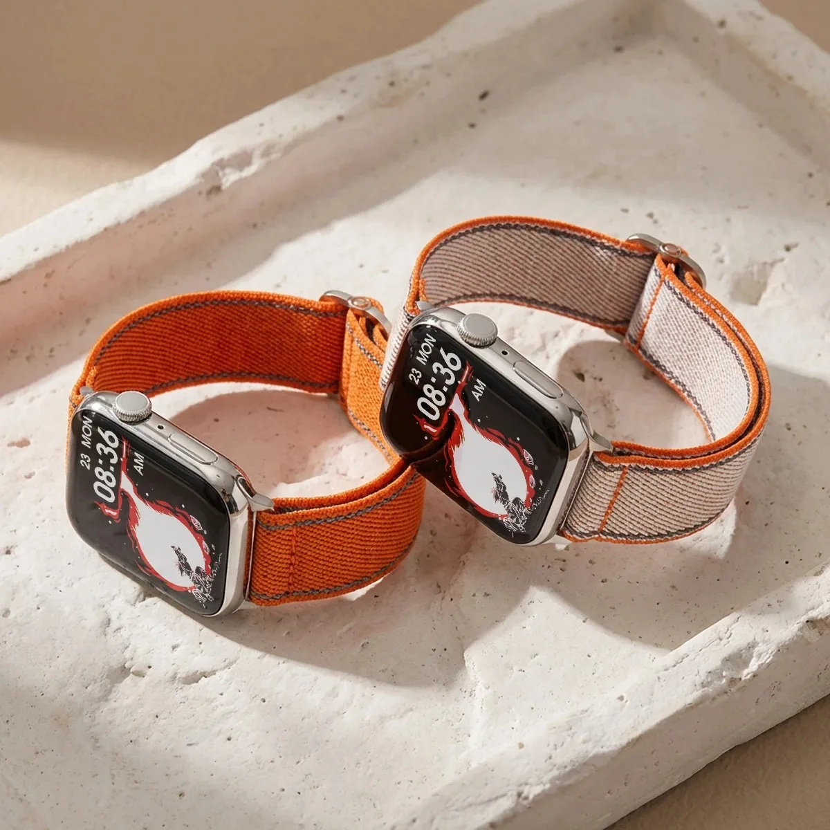 Nylon Loop Strap For Apple Watch Ultra 4 3 2 Band iWatch Series 12 11 10 SE 9 8 Sports Bracelet 49mm 46mm 45mm 44mm 41 40mm 42mm