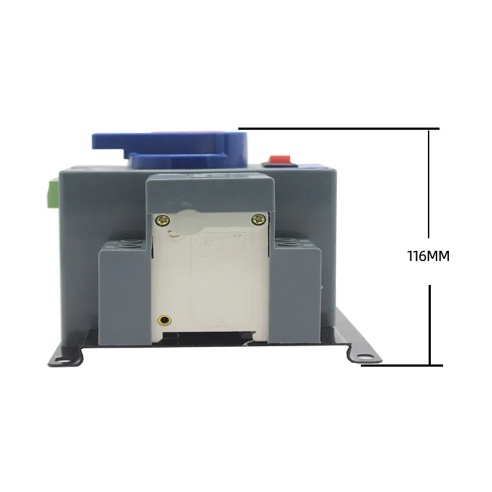 Premium Material 3P Dual Power Switch  AC 33iB Usage Level  Precise Internal Circuit Design  Prolonged Lifespan