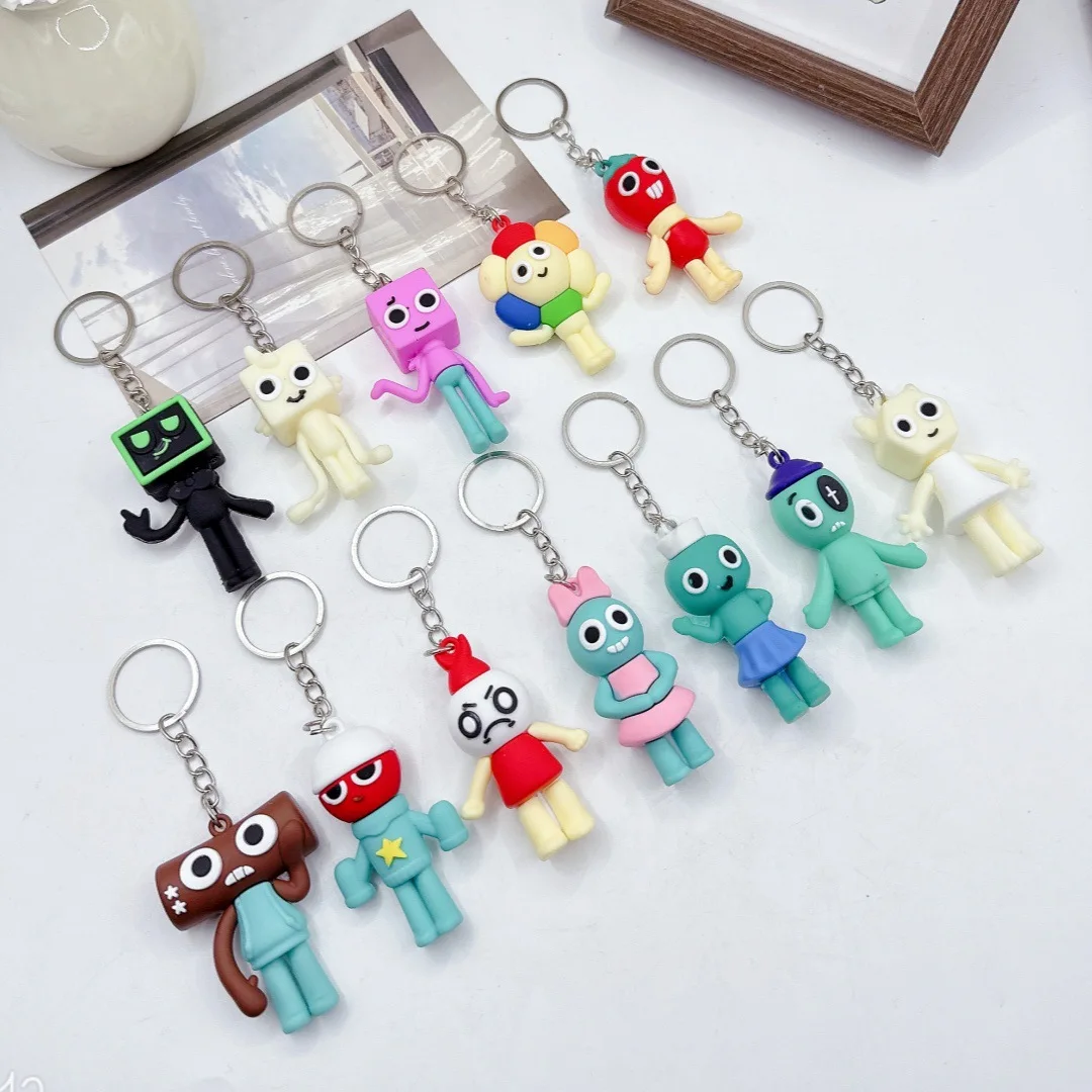 ملحقات سلسلة المفاتيح من dandys World، حقيبة كرتونية مضحكة، قلادة لطيفة ومبتكرة، هدايا لمحبي السيارة، هدايا للأصدقاء