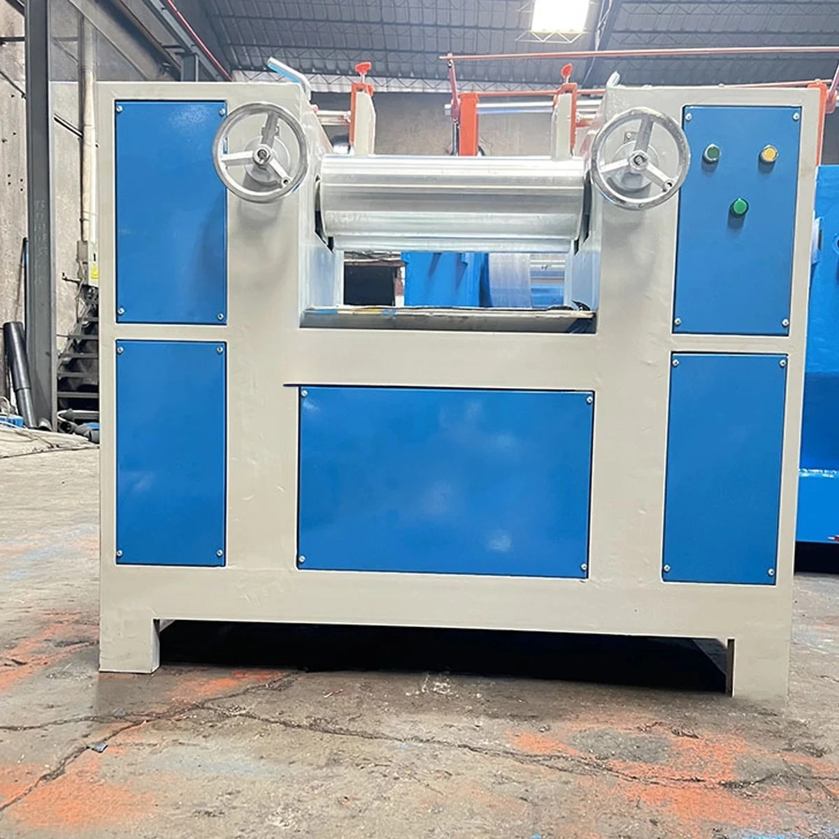 Two-Roller Open Mixing Rubber Mill Machine Efficient Rubber Two-Roll Mixing System