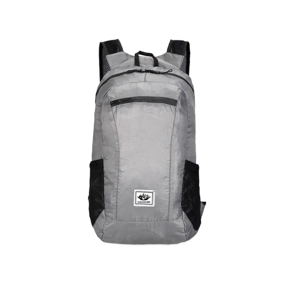 

Large Capacity Foldable Backpack Waterproof Folding Mountaineering Bag Zipper Travel Storage Bag Lightweight Nylon Bag Hiking
