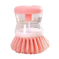 Washing Up Brush Washing Up Brush with Integrated Detergent Dispenser Round Mushroom Brush Kitchen Brush