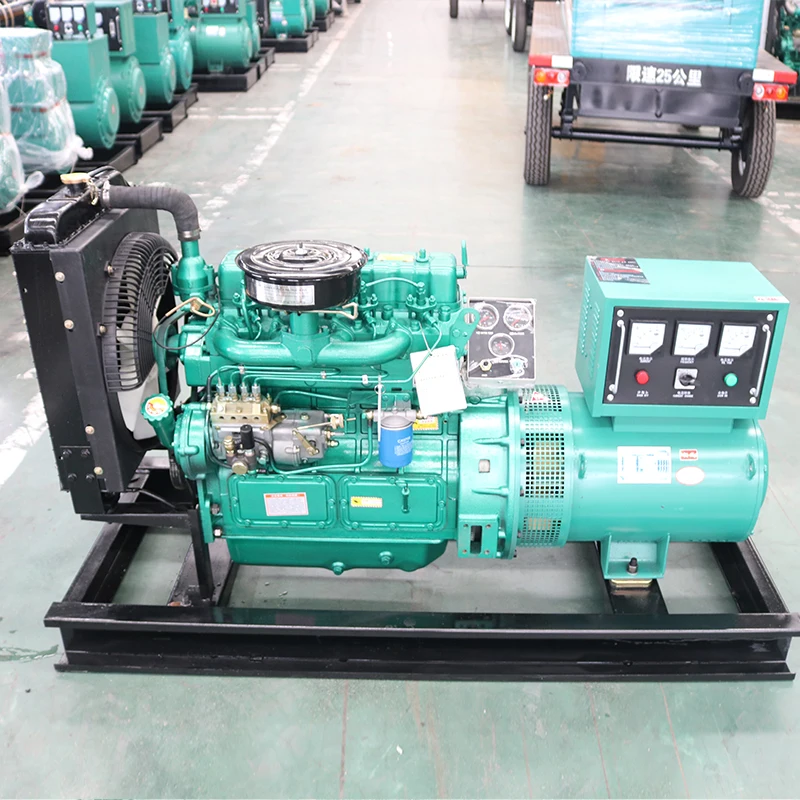 Hurricane Proof Diesel Generator Set 20kVA 30kVA 40kVA Silent Industrial Genset for Reefer Container 3 Phase Power Generator Set