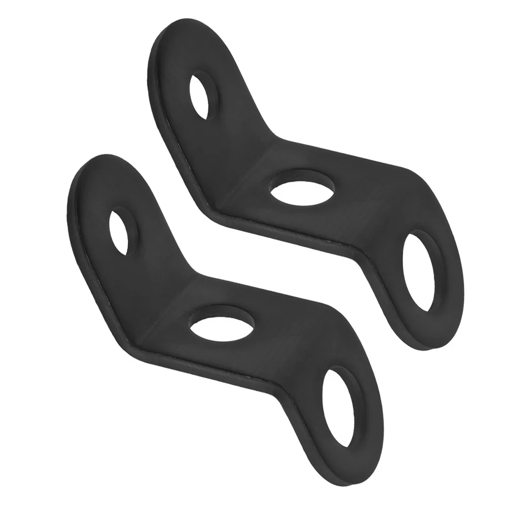 

2Pcs Motorcycle Parts Oil Reservoir Bracket Support Stable Metal Mount for Fluid Tank Cup Rear Front Brake System Universal