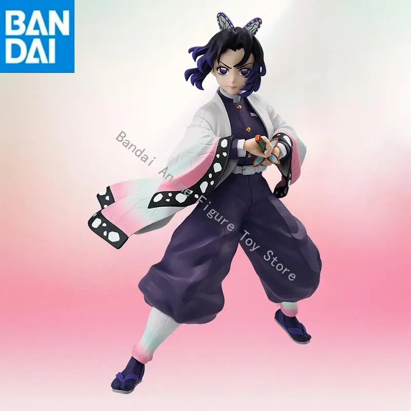 

in stock Original Genuine BANDAI NAMCO BANPRESTO Demon Slayer VIBRATION STARS SHINOBU KOCHO PVC 14cm Figure model toy gift