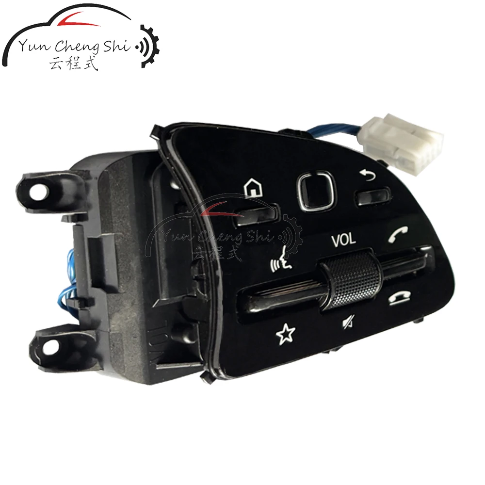 Black Steering Wheel Multifunction Button A0999052504 for Mercedes Benz (Left-Hand Drive)
