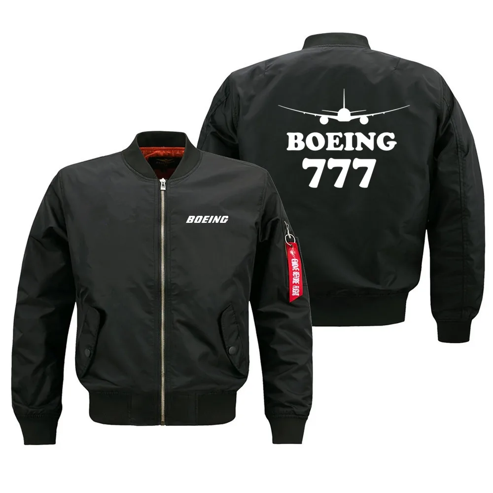 

Autumn Winter Flight Aviation Pilots Boeing 777 Men Ma1 Bomber Jacket Tactical Man Casual OuterWear Coats Top