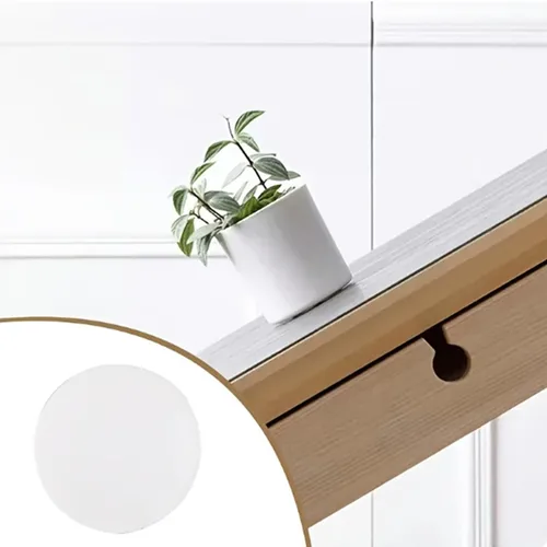 Imagen 2 del producto Cinta transparente de doble cara, tapete de Gel circular desmontable sin rastro de 5mm-40mm de diámetro, pegatina de fijación súper fuerte para artículo fijo