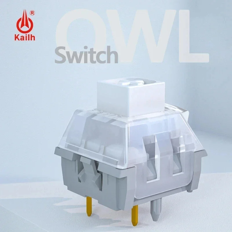 

Kailh Box Owl White Switch Mechanical Keyboard V2 Clicky Tactile Switch Waterproof and Dustproof Cherry MX RGB SMD 5Pin