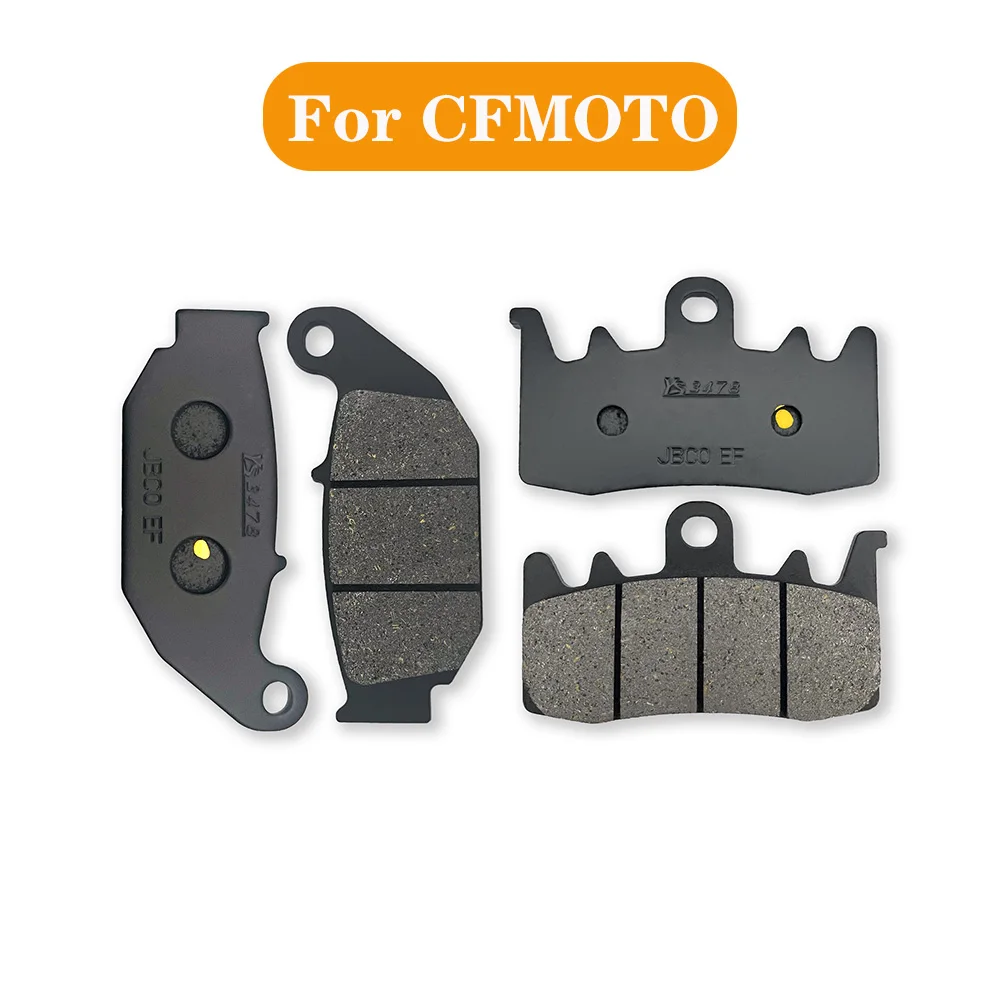 

Motorcycle Brake Pads For CFMOTO 450SR SRS CF400-6 Twin Swingarm Edition Front and Rear Brake Pads Accessories Replace