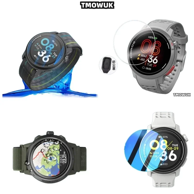 

​ ​ Защитная пленка для экрана Coros PACE 2 46MM VERTIX 2 APEX 2 Pro, твердость 9H, антибликовая, ультратонкая ​ ​