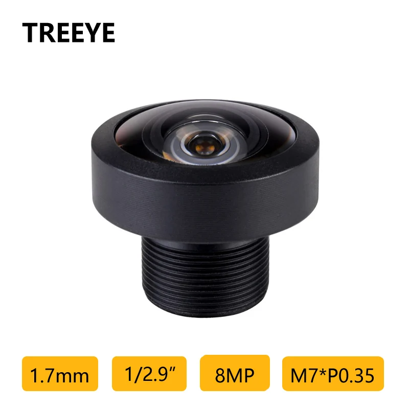 

HD 8.0Megapixel 1.7mm M7 Lens 1/2.9" Video Door Phone Barcode QR Scanning Scanner Lens Face Recognition CCTV Mini Camera Lens