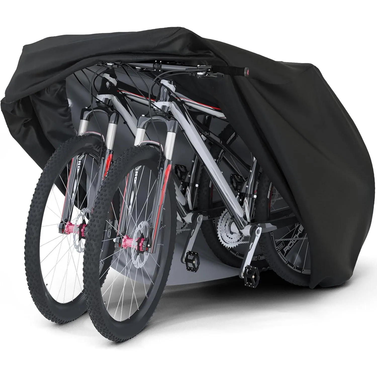 1pc 200*90*100cm (M) Bicycle Cover, 190T Nylon Bicycle Cover Oxford fabric, for 1/2  Bicycles, Bicycle Cover with Block Hole