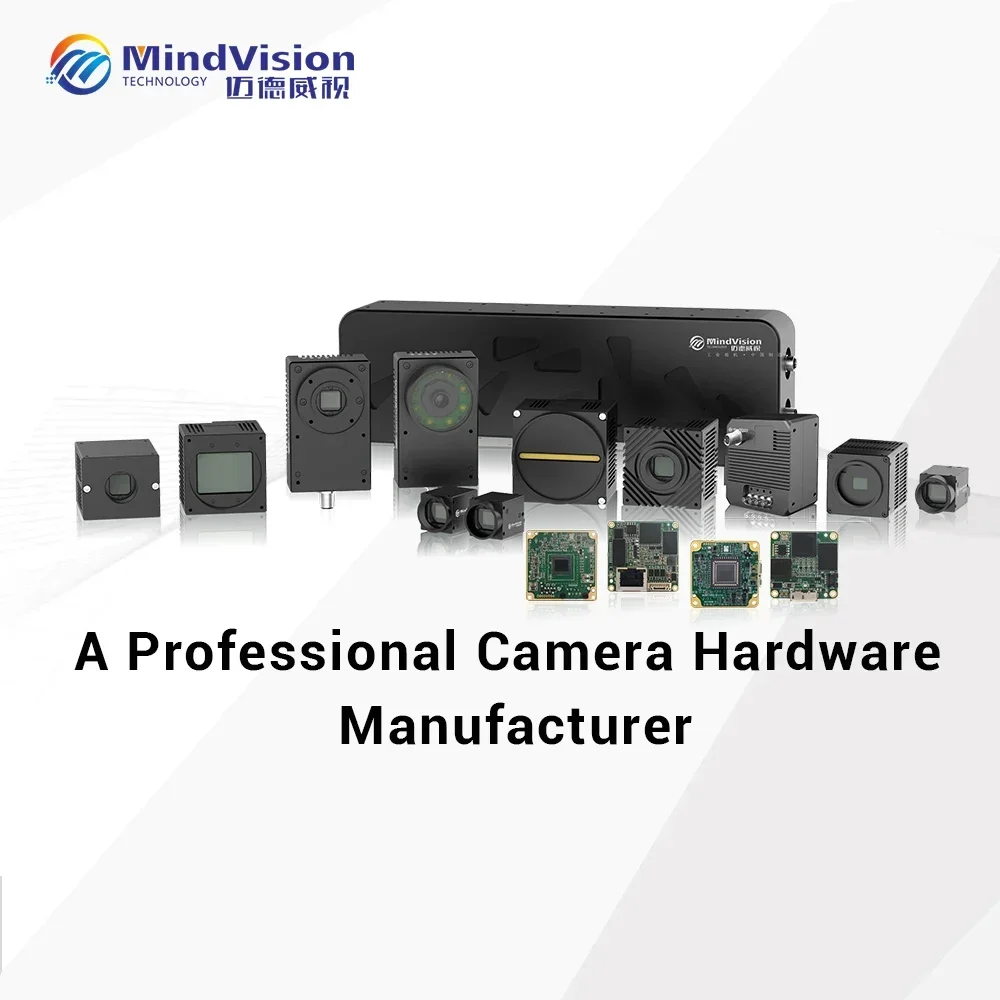 MindVision Hochgeschwindigkeits-10GigE-Industriekamera 164FPS 2/3'' Digitalkamera CMOS Global Shutter Area Scan Machine Vision C-Mount