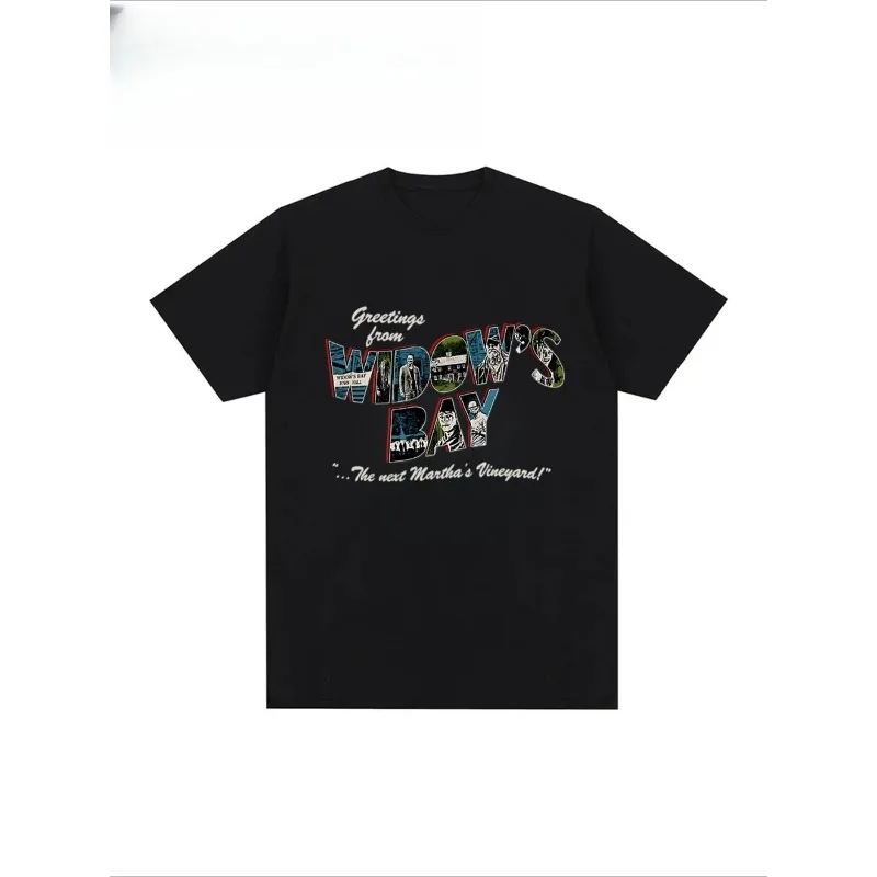 Popular TV Drama Widow Bay T-shirt Men's T-shirt Suitable for All Seasons, Unisex Trendy Y2K T-shirt