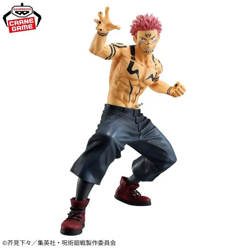 In Voorraad Bandai Banpresto Originele MAXIMATIC Jujutsu Kaisen Ryomen Sukuna Desktop Ornamenten Figuur Anime karakters Ornamenten