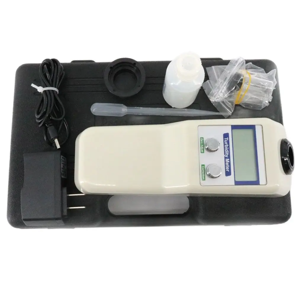 WGZ-1B Portable Turbidimeter Digital Water Turbidity Meter 0-200NTU Liquid Transparent Tester