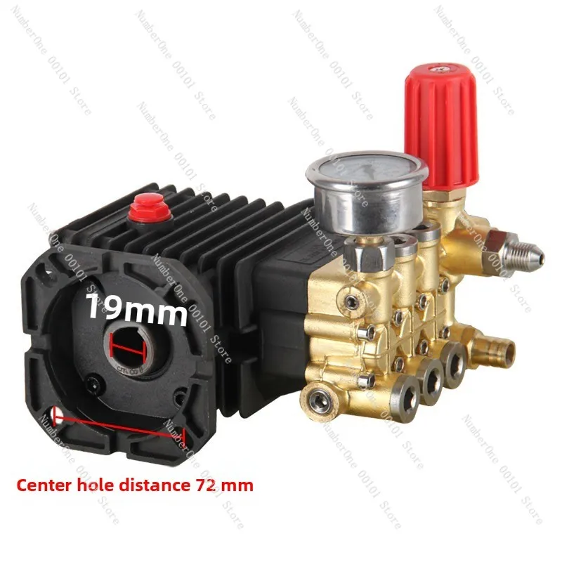 Commercial high-power car washing machine ultra-high pressure cleaning ceramic plunger pure copper pump head component
