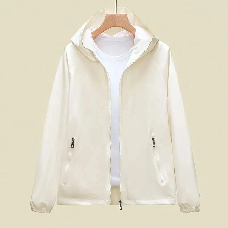 2026 New Sunscreen Coat Women Loose Large Size Breathable Sun-Protective Clothing Jacket Fashion Outdoor Thin Coat