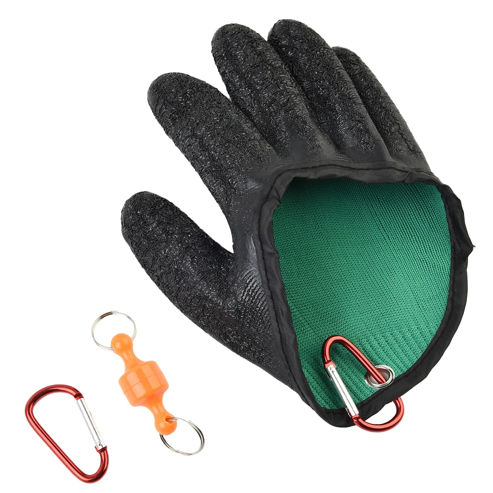 Tool Fishing Gloves Anti-Puncture Anti-slip Elastic Fisherman Professional Quick-drying Release Wear-resistant