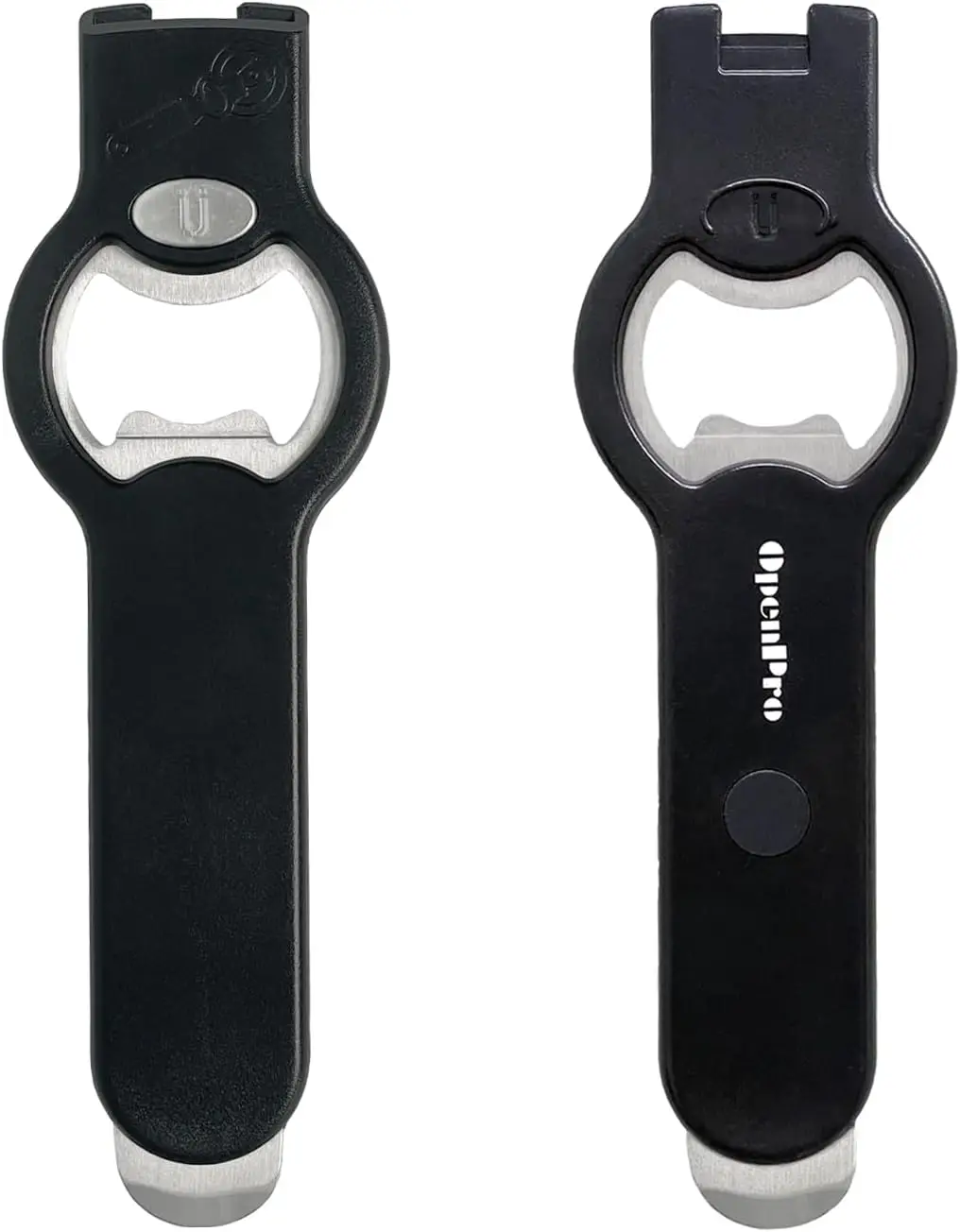 

2-in-1 Magnetic Bottle Opener with Cap Catcher, Heavy Duty Stainless Steel for Big Hands & RV Use