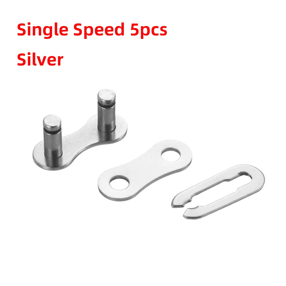 ロードバイクチェーンコネクタ,6/7,8,9,10,11,12スピード,5セット