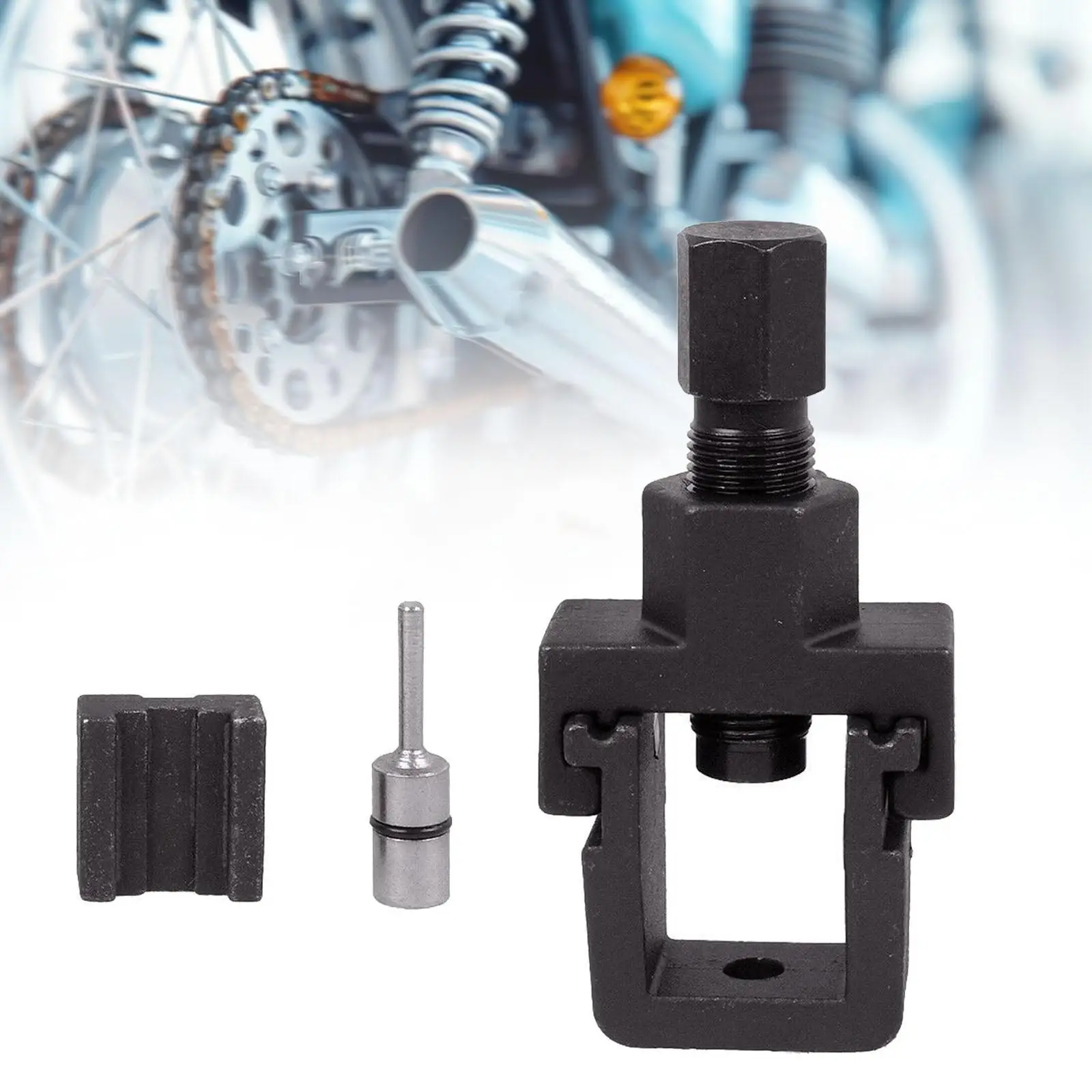 

Motorcycle Chain Remover Sturdy Multifunction Wear Resistant Heavy Duty Chains Splitter for Road Bike Motorbike Outside