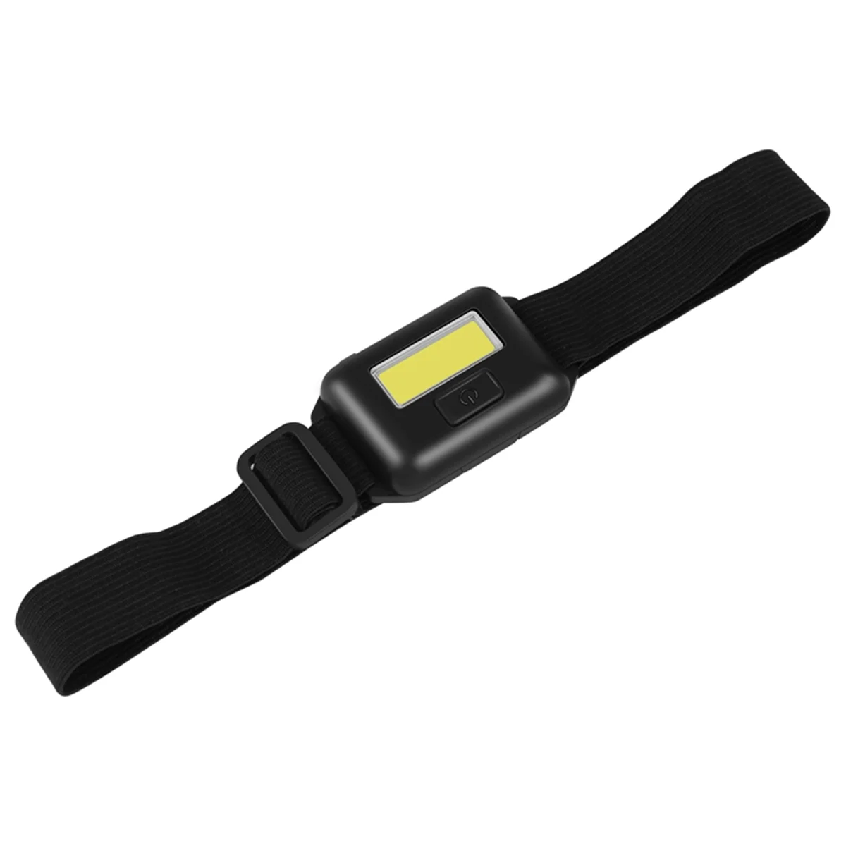 Mini farol LED com 3 modos, Cob LED, Rainproof Head Torch, lanterna para exterior, camping, pesca, preto