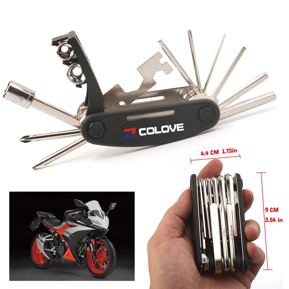 Repair Tools For Kove Colove 500X 525X 400X 500F 400F ZF500 525F 800X Ky500x 500 525 X 400 F Screw Driver Motorbike Accessories