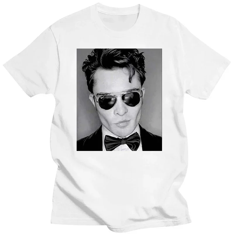 2024 new Gossip Girl Chuck Bass Mr Ed Tshirt Comfortable Men'S Black T-Shirt Size S-5xl Wholesale Tee Shirt harajuku pro choice