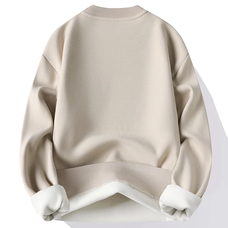 Men's Warm Knitted Sweater Casual Thick Sweater Pullovers Male Streetwear Fashion Clothing Spring Autumn Winter Men Clothing