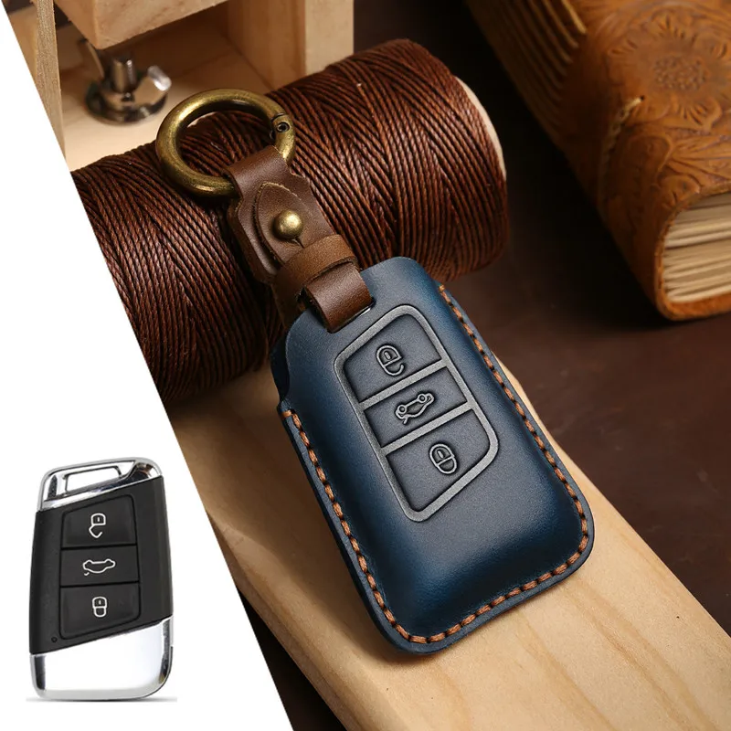 Car key case for volkswagen vw magotan b8 wei lan polo 9n golf 4 3 5 6 6r 7 mk7 mk4 passat b5 b6 b8 b7 touran bora caddy tiguan