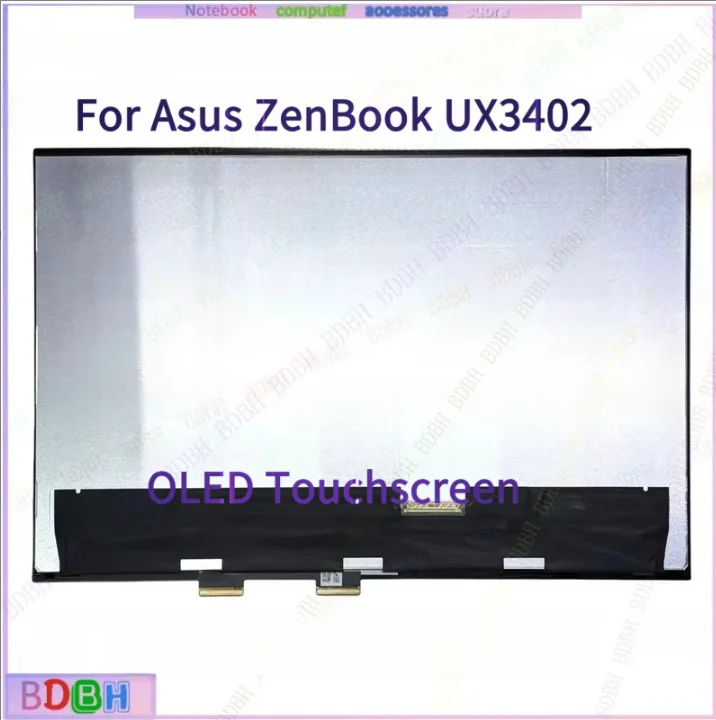 ZQ  For ASUS ZenBook UX3402 UX3402Z UM3402 UM3402Y OLED IPS Display Panel Touch Screen Replacement Assembly Touchscreen Digitiz
