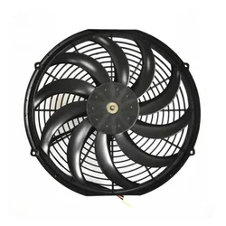 12 inch SPAL fan of refrigerator car DC 12V condenser fan