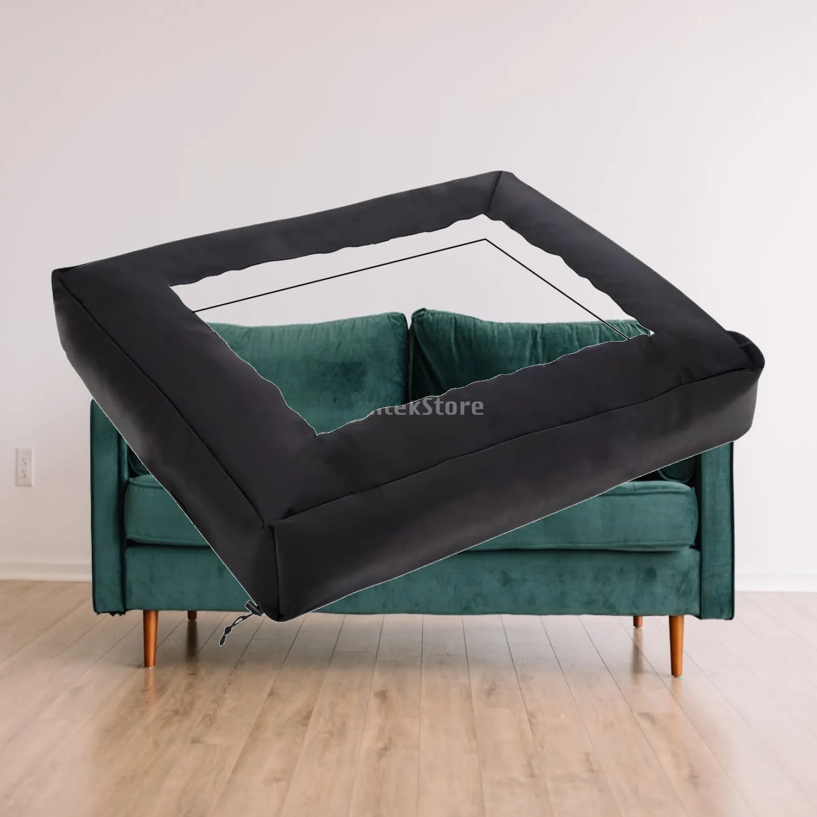 Broadcast Spreader Cover with Elastic Hem Waterproof Dust Guard for Fertilizer Dispenser Planter Tool Gardening Solutions