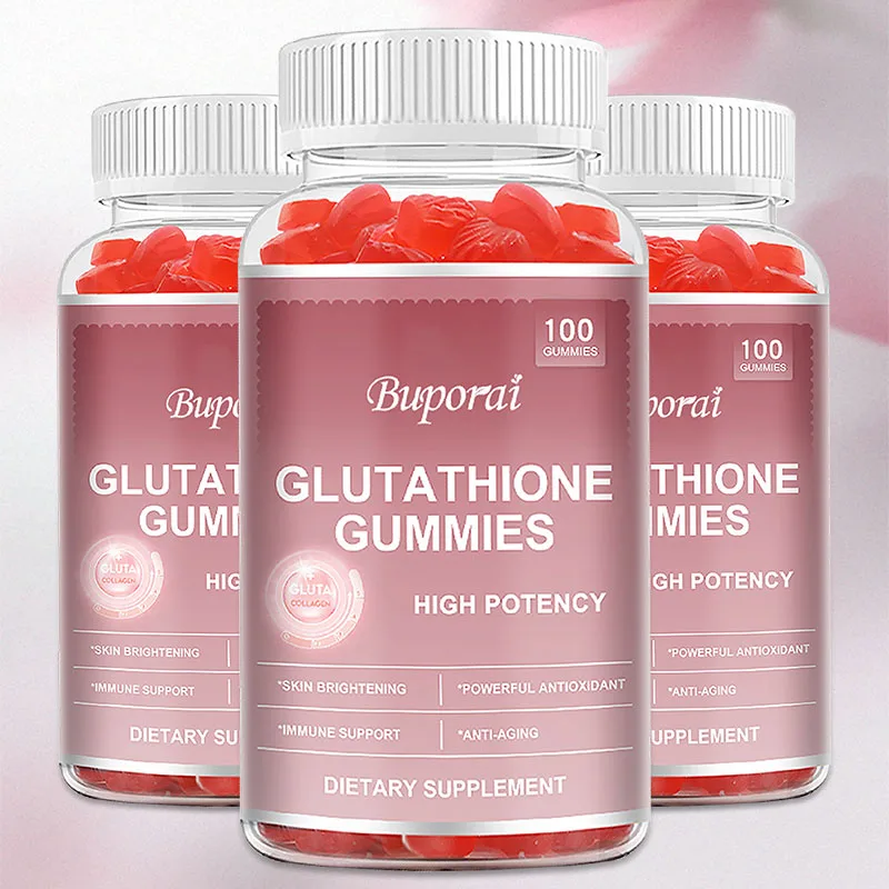 

Glutathione Gummies - Antioxidant, Promotes Skin Health, Strengthens The Immune System, and Supports Cell Regeneration