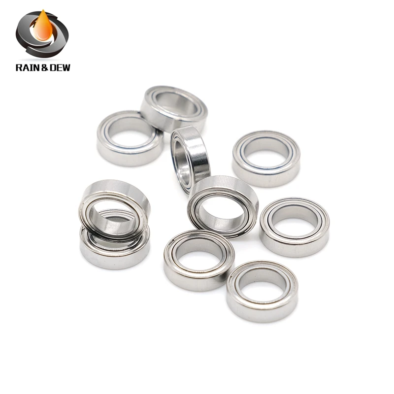 10Pcs SMR128ZZ ABEC-7 Stainless Steel Ball Bearing MR128ZZ Ball Bearing 8x12x3.5  L-1280ZZ W678ZZA MR128 Z ZZ Bearings MR128Z