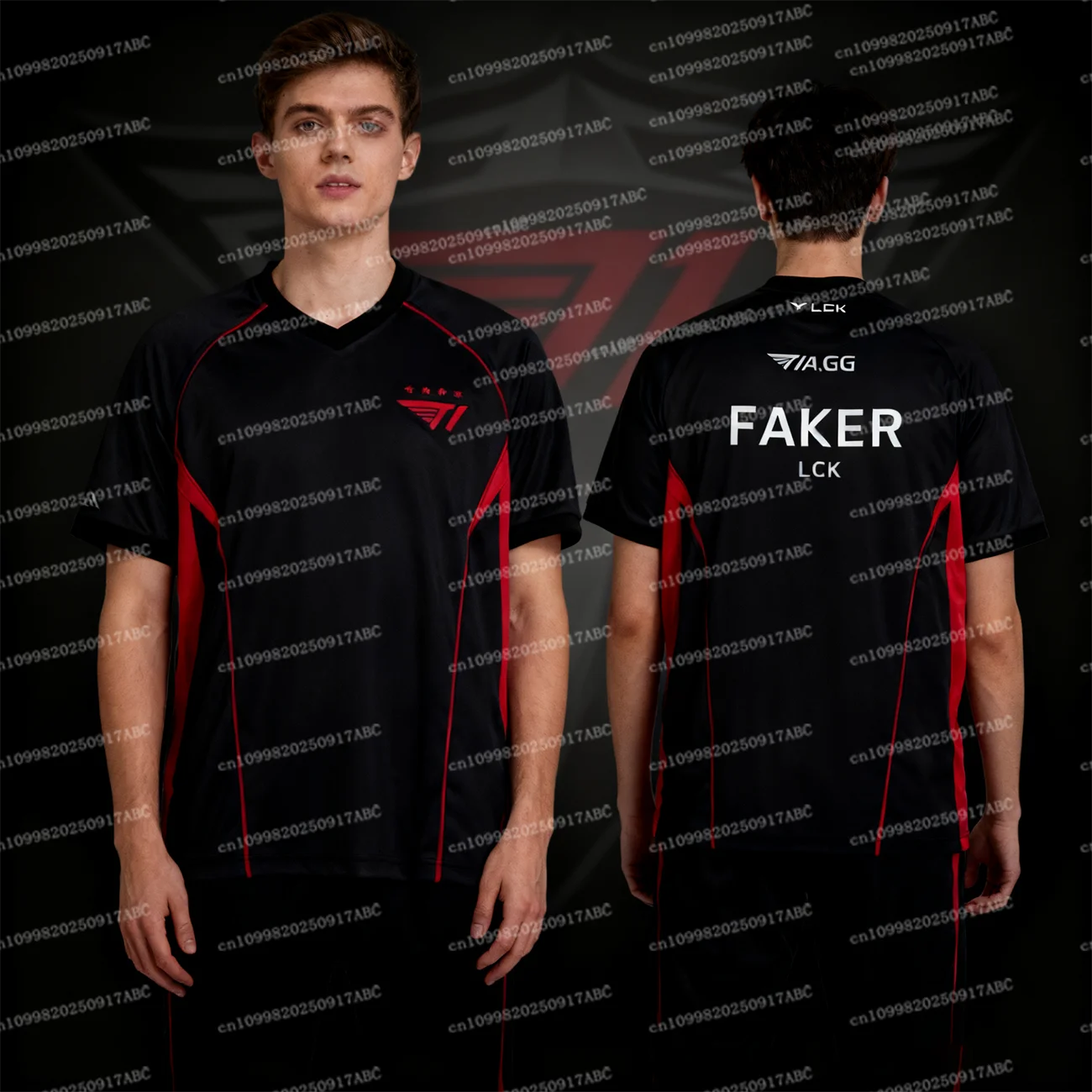 

Hot League Of Legends SKT T1 Uniform MT-shirt LOL Esports Faker Jersey T Shirt ZEUS Sport Game Team Women Tshirt Clothes Tops