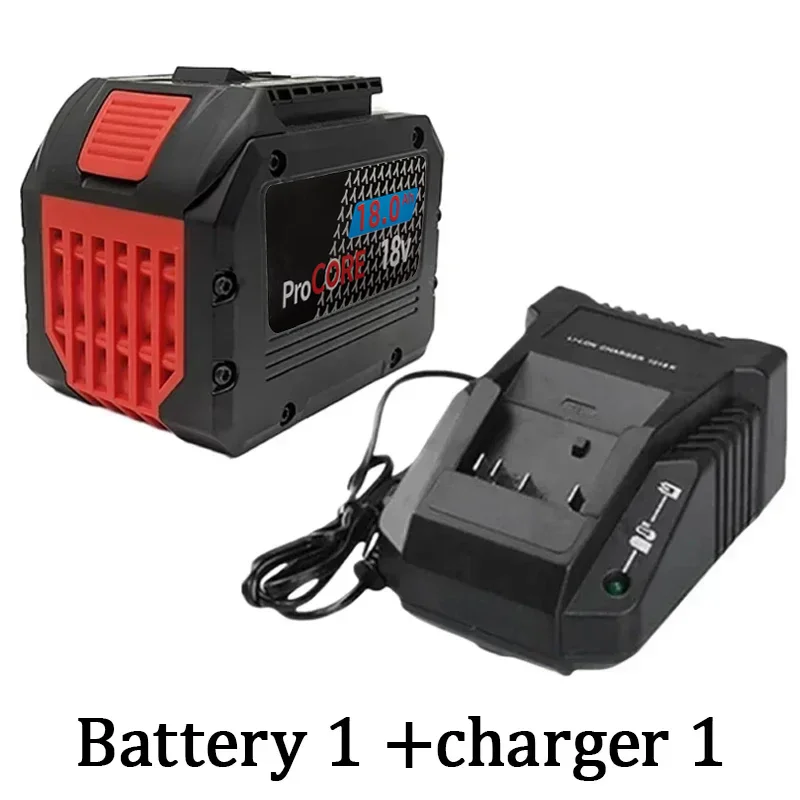 18.0mAh ProCORE batterijvervanging, geschikt voor 18V Bosch gereedschapsaccu BAT618 GBA18V BAT609 21700 Krachtige 10C BOSCH-batterij